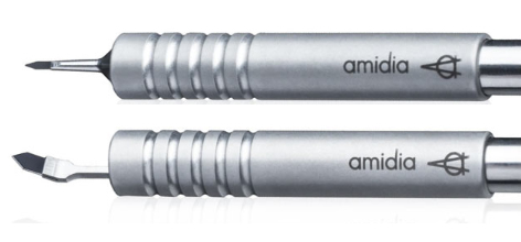 Amidia Nano Diamond Knives - Metal Handle